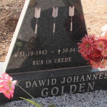 GOLDEN Dawid Johannes 1943-20??
