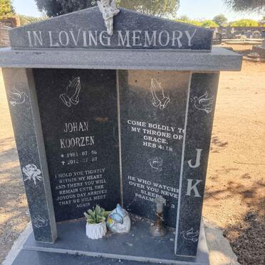 KOORZEN Johan 198?-2012