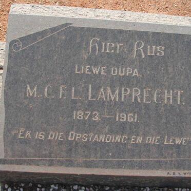 LAMPRECHT M.C.F.L. 1873-1961