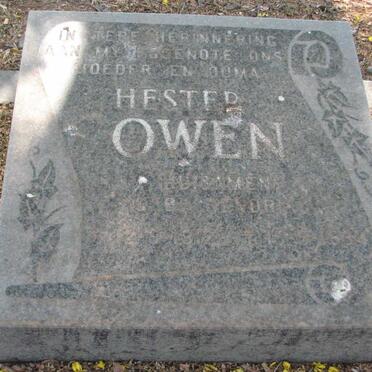 OWEN Hester nee HUISAMEN ?19??-?