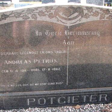 POTGIETER Andreas Petrus 1911-1962