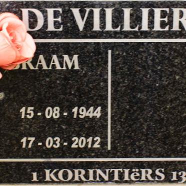 VILLIERS Braam, de 1944-2012