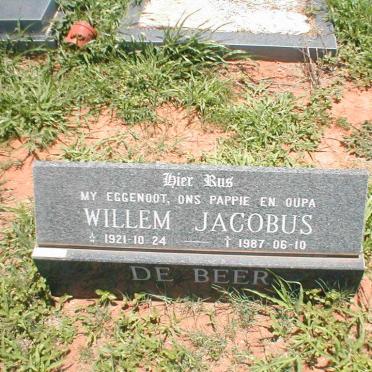 BEER Willem Jacobus, de 1921-1987