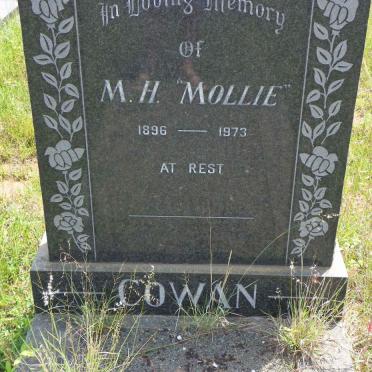 COWAN M.H. 1896-1973