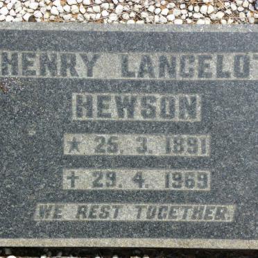 HEWSON Joe -1963 :: HEWSON Henry Lancelot 1891-1969