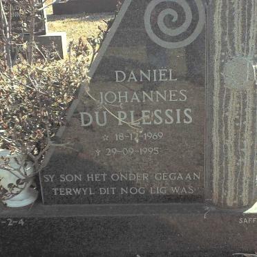 PLESSIS Daniel Johannes, du 1969-1995