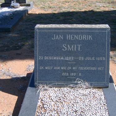 SMIT Jan Hendrik 1882-1959