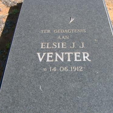VENTER Elsie J.J. 1912-