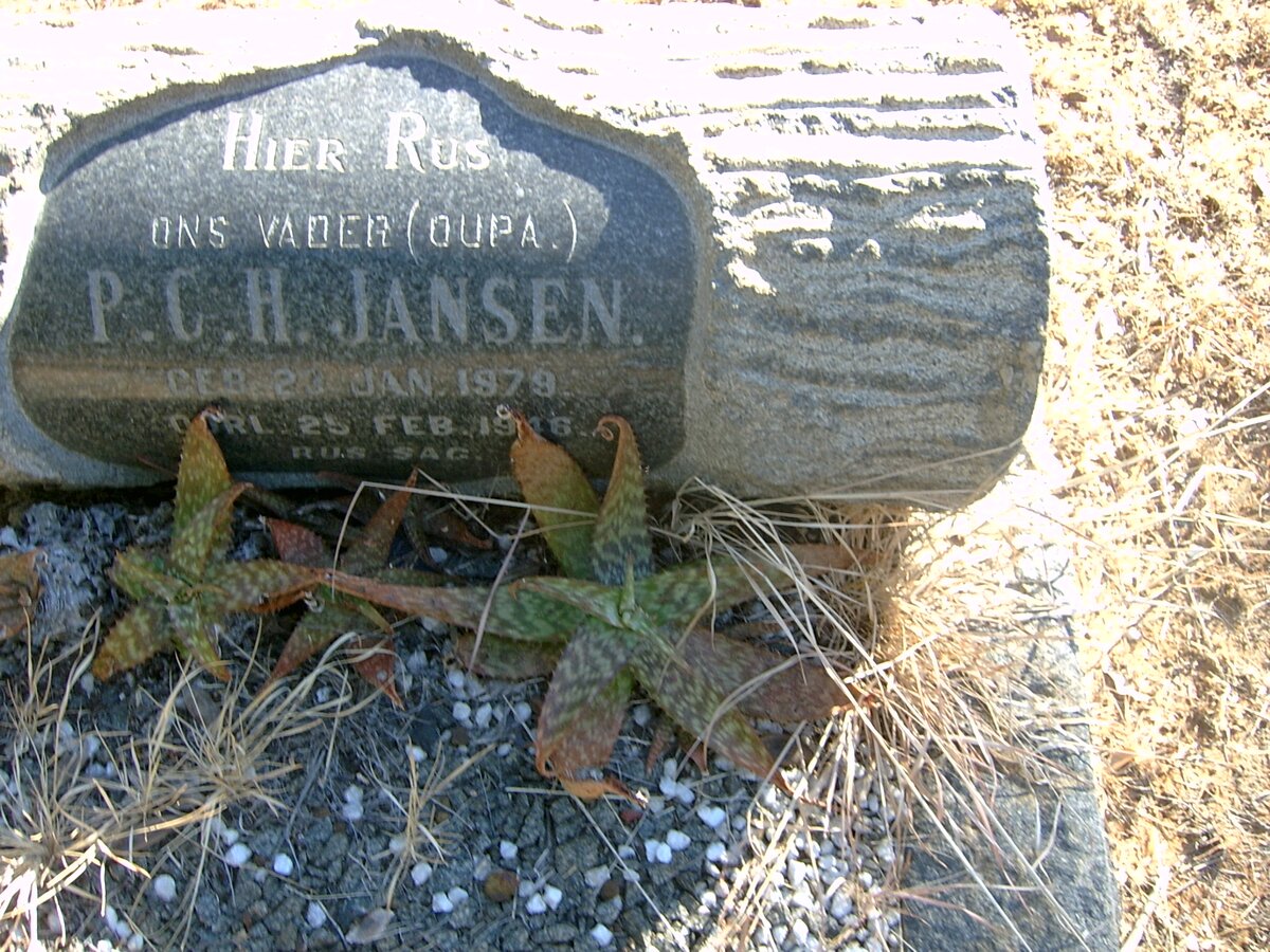 JANSEN P.C.H. 1879-1946