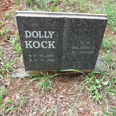 KOCK Dolly 1909-2006