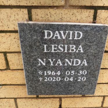 NYANDA David Lesiba 1964-2020