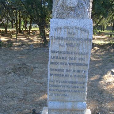 WALT Johannes Petrus, van der 1878-1922