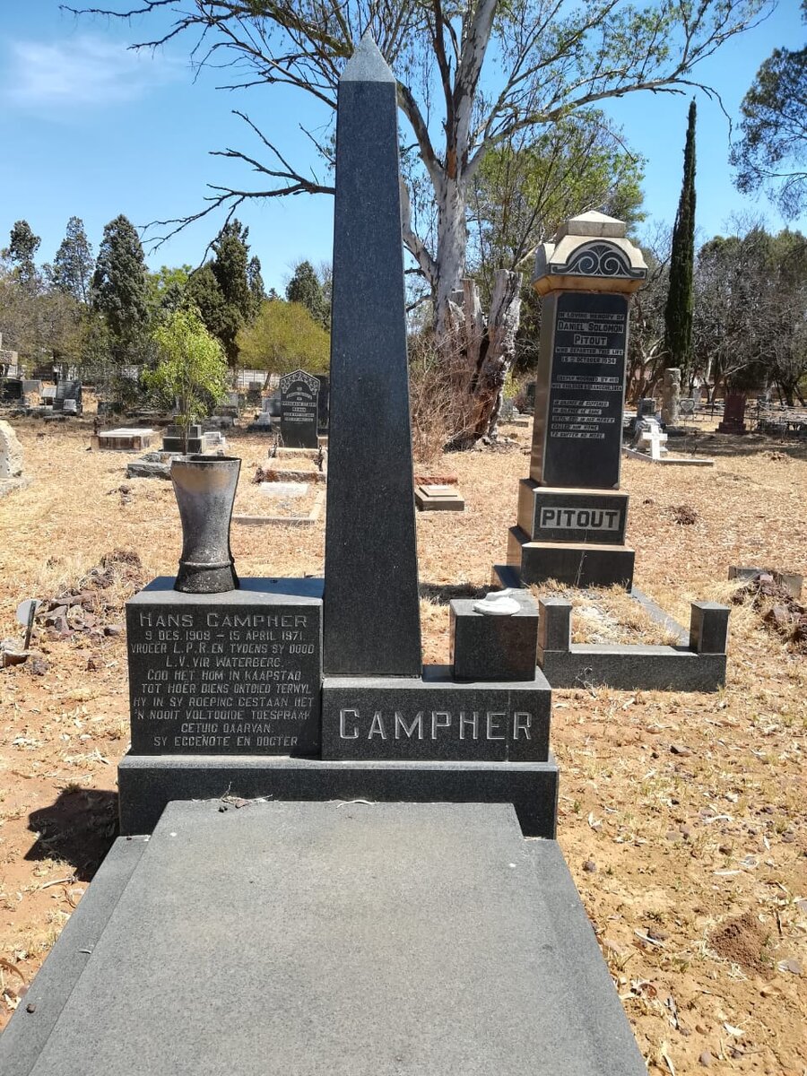 CAMPHER Hermanus Johannes 1908-1971