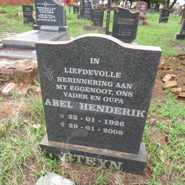 STEYN Abel Henderik 1926-2008