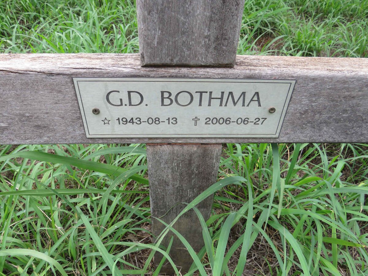 BOTHMA G.D. 1943-2006
