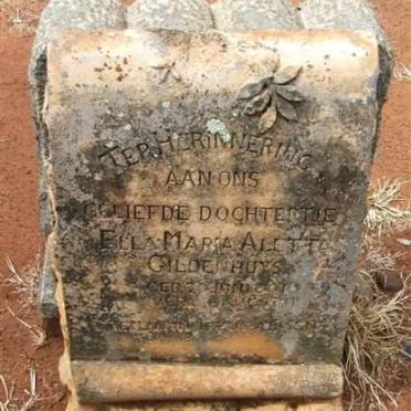 GILDENHUYS Ella Maria Aletta 1901-1901 _1