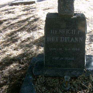 HEIDMANN Henrich F. -1944