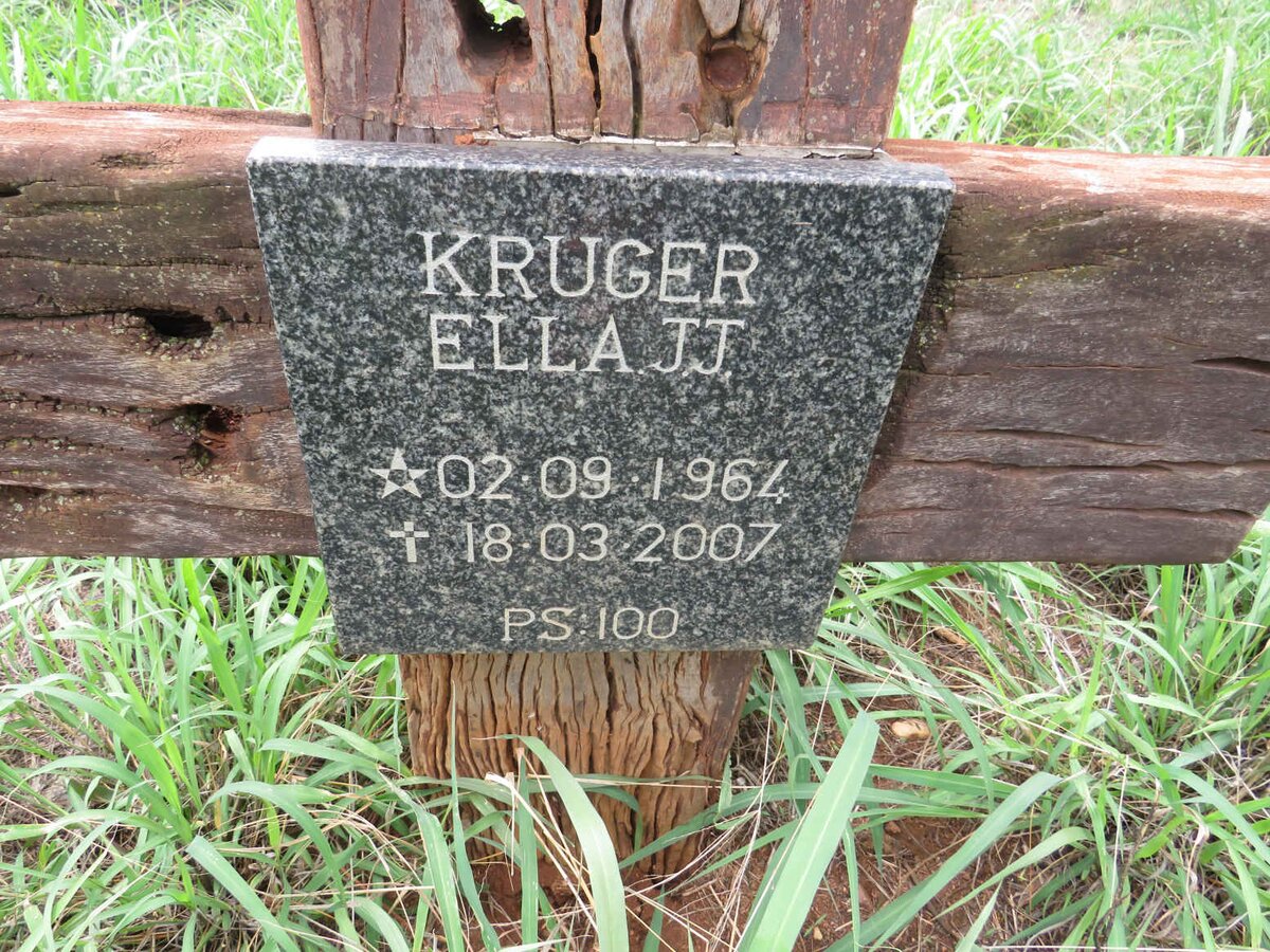 KRUGER Ella J.J. 1964-2007