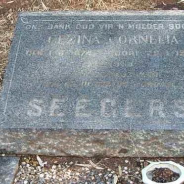 SEEGERS Gezina Cornelia 1874-1960