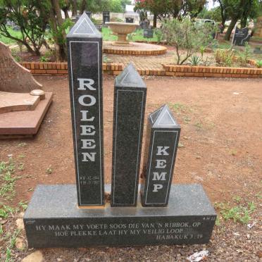 KEMP Roleen 1944-2007