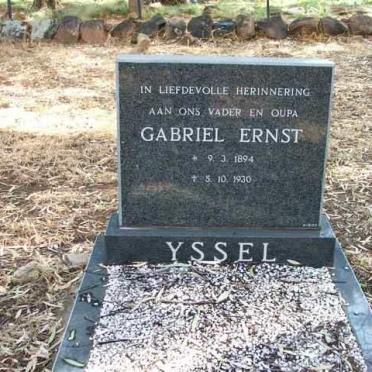 YSSEL Gabriel Ernst 1894-1930