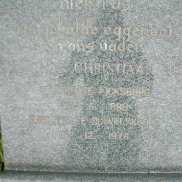 FICK Johan Christiaan 1899-1976