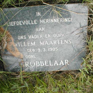 GROBBELAAR Willem Maartens 1905-