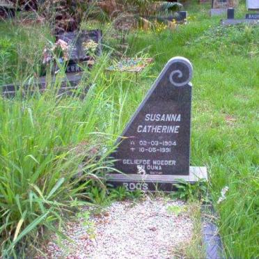 ROOS Susanna Catherine 1904-1991