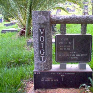 VOIGT Carl Wilhelm 1931-1998