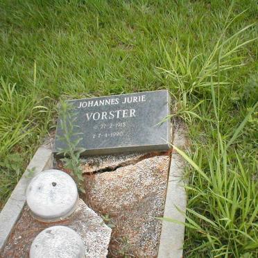 VORSTER Johan Jurie 1915-1990