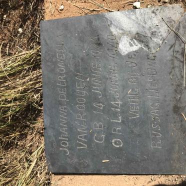 ROOYEN Johanna Petronella, van 1940-1940