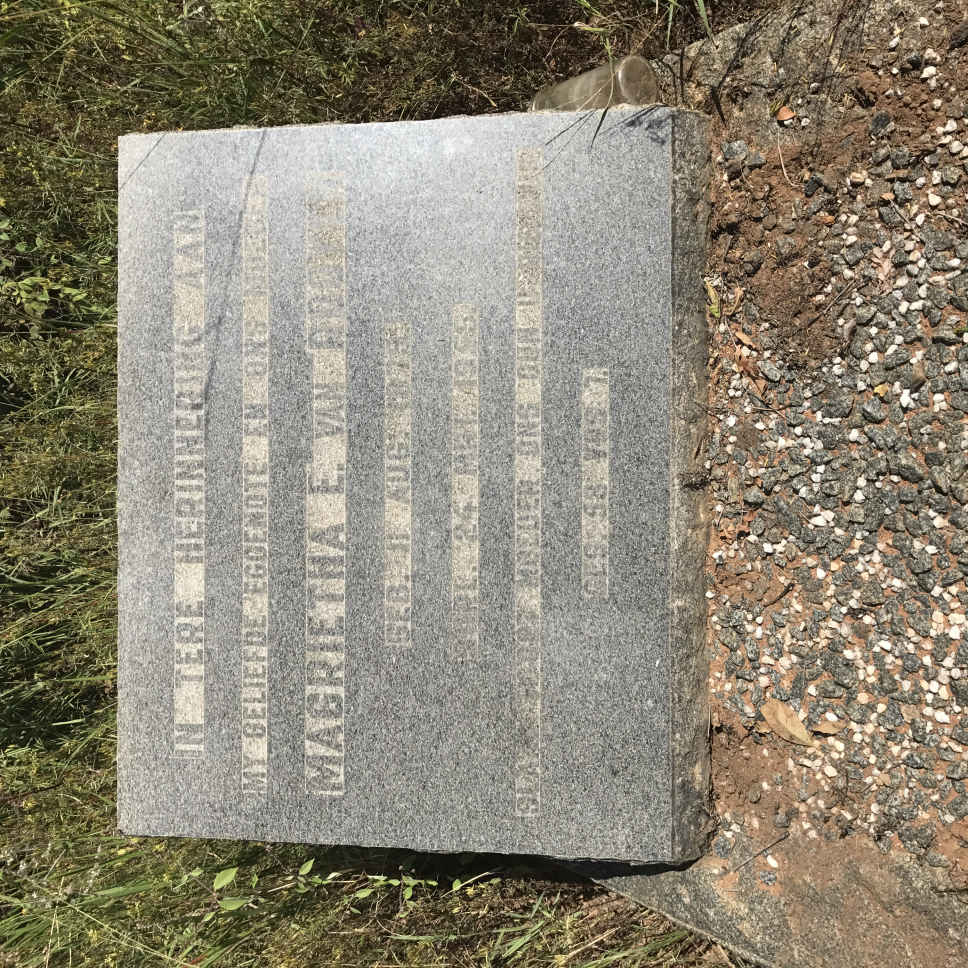 ROOYEN Magrietha E., van 1879-1955