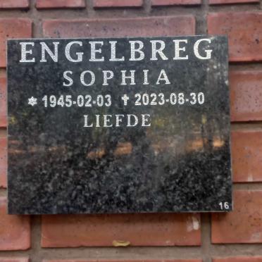 ENGELBREG Sophia 1945-2023