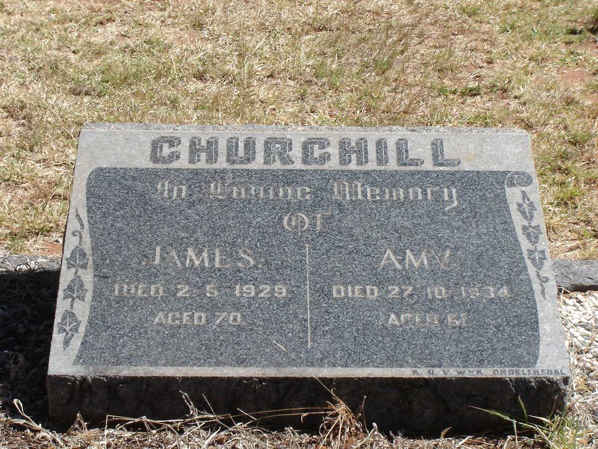 CHURCHILL James -1929 &amp; Amy -1934