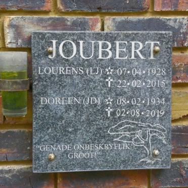 JOUBERT L.J. 1928-2015 &amp; J.D. 1934-2019