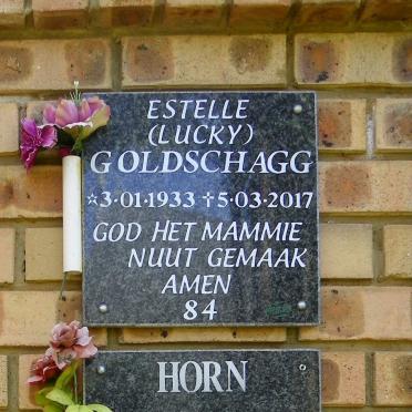 GOLDSCHAGG Estelle 1933-2017