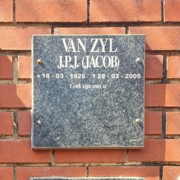 ZYL J.P.J., van 1926-2005