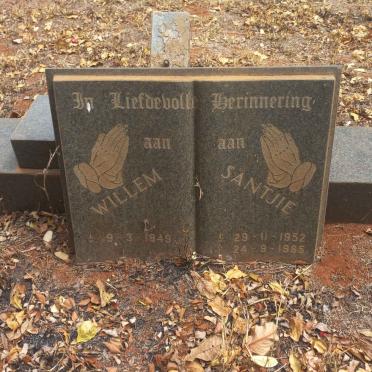 ? Willem 1949- &amp; Santjie 1952-1985