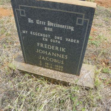 BOTES Frederik Johannes Jacobus 1933-1992