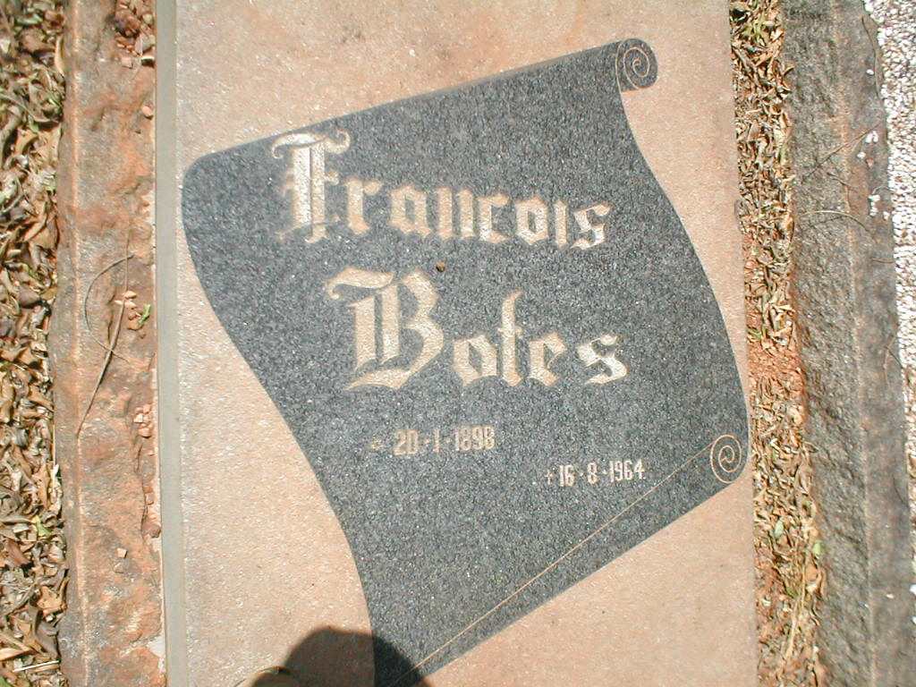 BOTES Francois 1898-1964