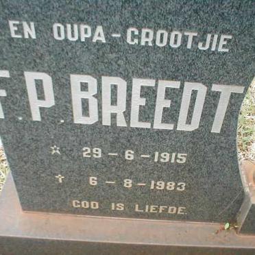 BREEDT F. P. 1915-1983
