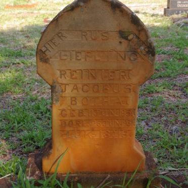 BOTHA Reinier Jacobus 1931-1931