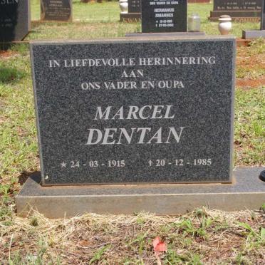 DENTAN Marcel 1915-1985