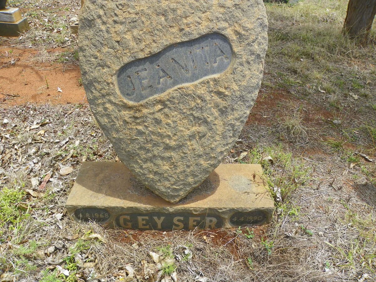 GEYSER Jeanita 1968-1990