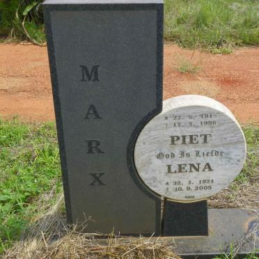 MARX Piet 1915-1996 &amp; Lena 1924-2005