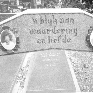 MURRAY Charles Alexander 1930-1980 &amp; Blossom Olive 1931- 