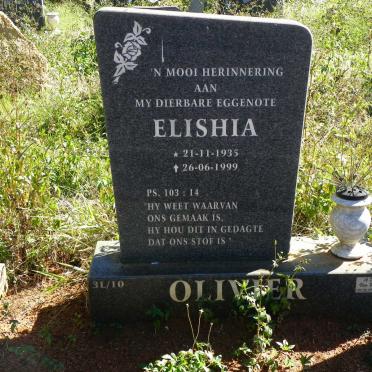 OLIVIER Elishia 1935-1999