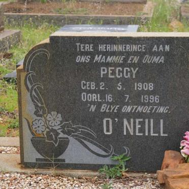 O'NEILL Henry 1903-1966 &amp; Peggy 1908-1996