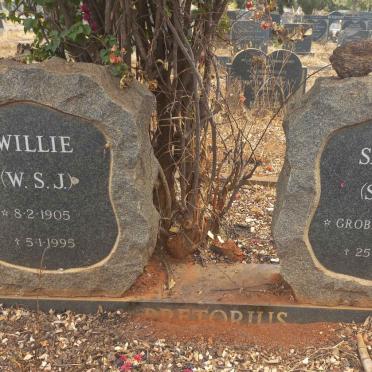 PRETORIUS W.S.J. 1905-1995 &amp; S.G.E. GROBLER 1916-1993