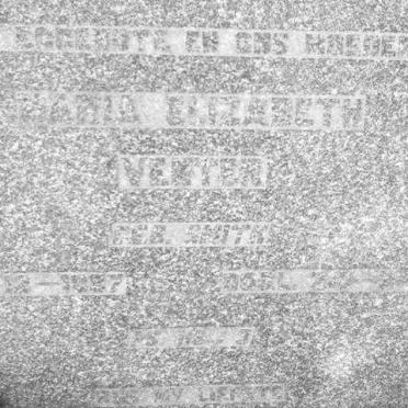 VENTER Maria Elizabeth nee SMITH 1887-1954